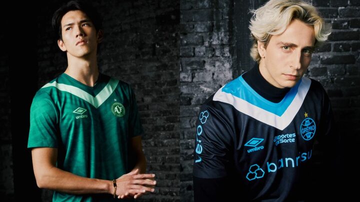 Chapecoense e Grêmio (Foto: Umbro, Divulgação)