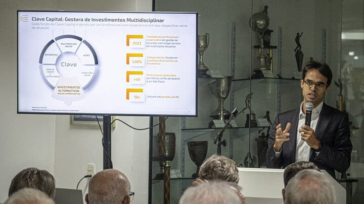 Eduardo Medicis é o executivo da CLAVE Capital que está na gestão da operação junto ao Figueirense (Foto: Eduardo Pauli/ FFC)