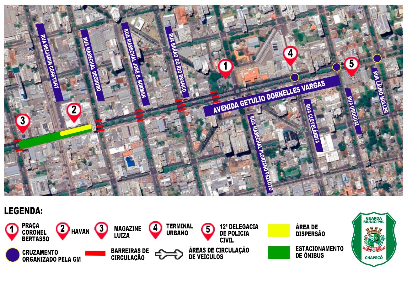 Como os serviços públicos no feriado do Dia da Independência em Chapecó (2)