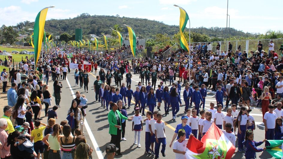 Desfile de 7 de setembro altera trânsito em Criciúma neste sábado (3)