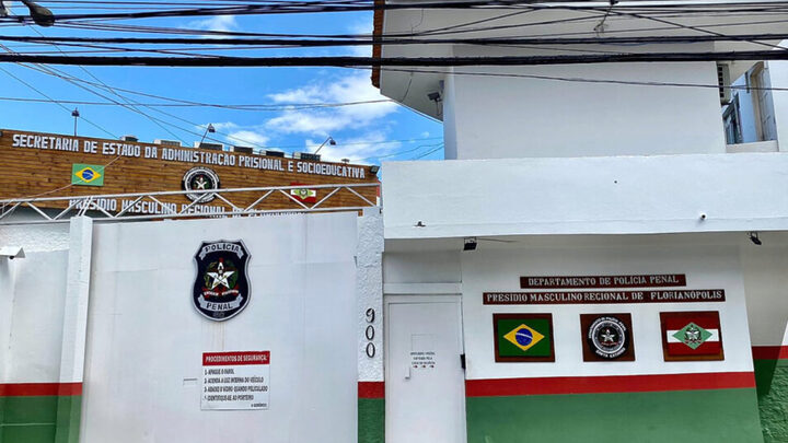 Detento da Penitenciária de Florianópolis é recapturado dois dias após fuga