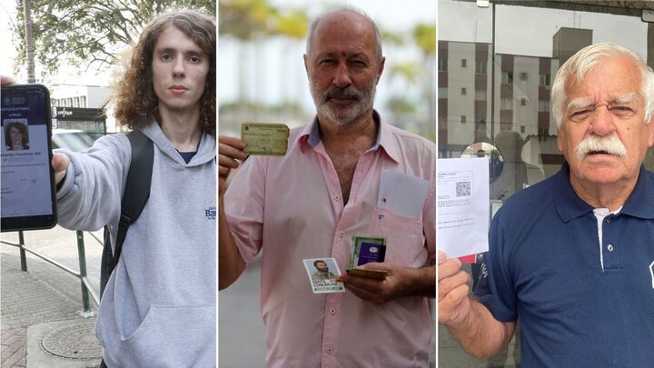 Eleitores de SC se mobilizam para exercer direito de escolha nas urnas no próximo 6 de outubro (Fotos: Patrick Rodrigues/NSC Total, Lucas Amorelli/NSC Total e Bruno Abdala, CBN Joinville)