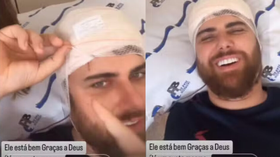 Esposa de Zé Neto atualiza estado de saúde do cantor após acidente Só um susto