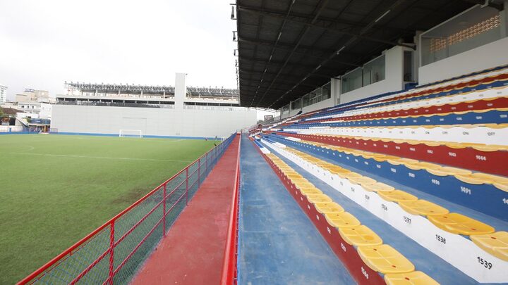 Estádio Augusto Bauer (Foto: Patrick Rodrigues, NSC Total)