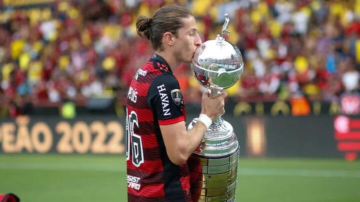 Filipe Luís (Foto: Flamengo, Divulgação)