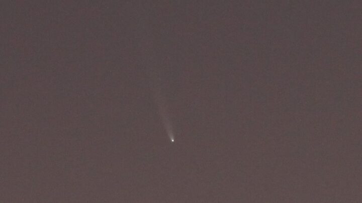 Cometa do século foi registrado em SC.