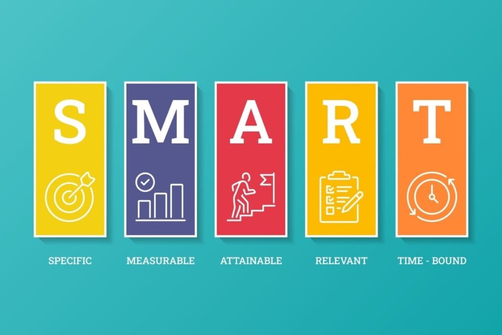 Metas smart permitem que os funcionários saibam exatamente o que é esperado deles e facilitam a avaliação dos resultados (Imagem: lanastace | Shutterstock)
