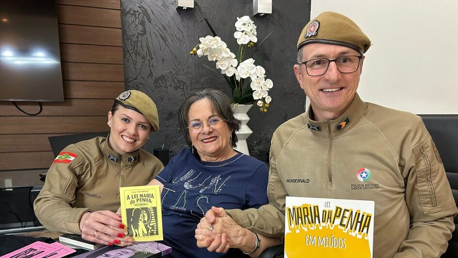 Maria da Penha e PMSC tem encontro no Ceará.