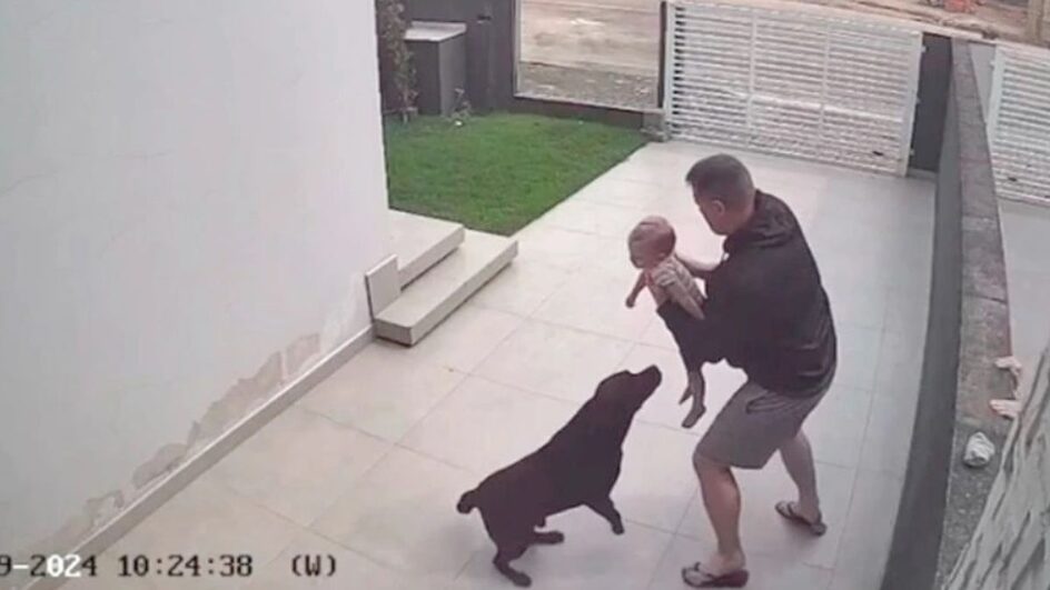 Bebê engasgado foi salvo por Policial Militar no norte de sc.