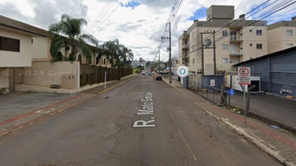 Chapecó terá trechos da rua Mato Grosso fechados.