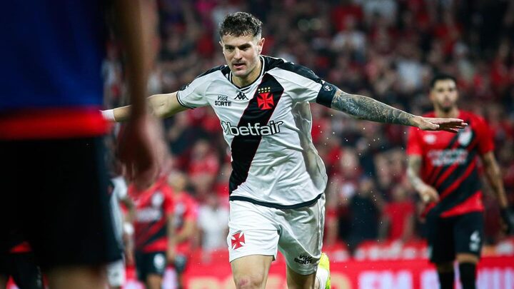 Vegetti marcou o gol do Vasco no jogo (Foto: Matheus Lima, Vasco)