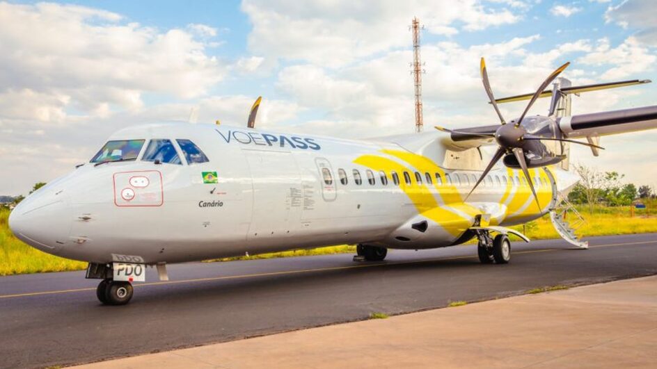 Voepass cancelou voos para quatro destinos no país (Foto: Voepass, Divulgação)
