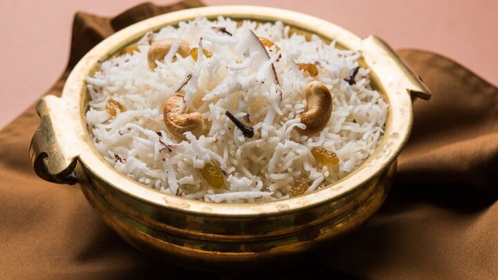 Arroz de coco com especiarias (Imagem: StockImageFactory.com | Shutterstock)