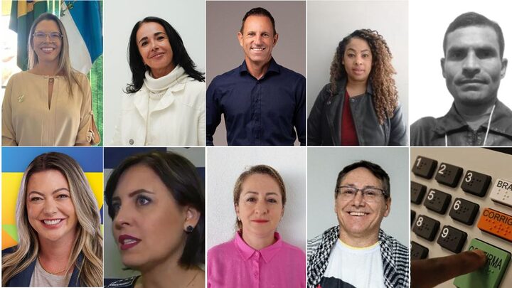 Candidatos a vice nas nove chapas à prefeitura de Florianópolis em 2024