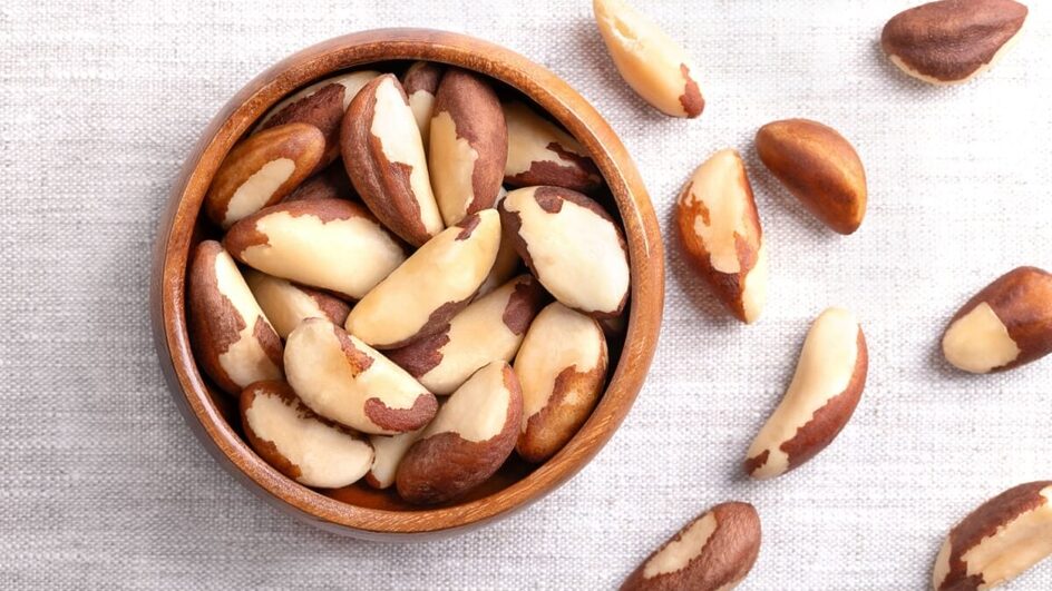A castanha-do-pará é um superalimento rico em selênio, antioxidantes e gorduras saudáveis (Imagem: Peter Hermes Furian | Shutterstock)