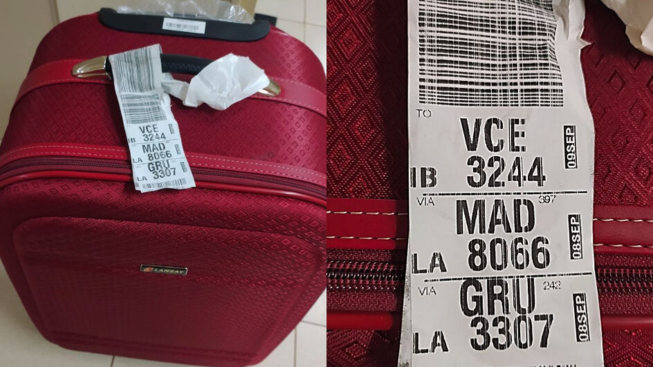 Droga usada escondida na estrutura de mala leva passageira à prisão em aeroporto de SC