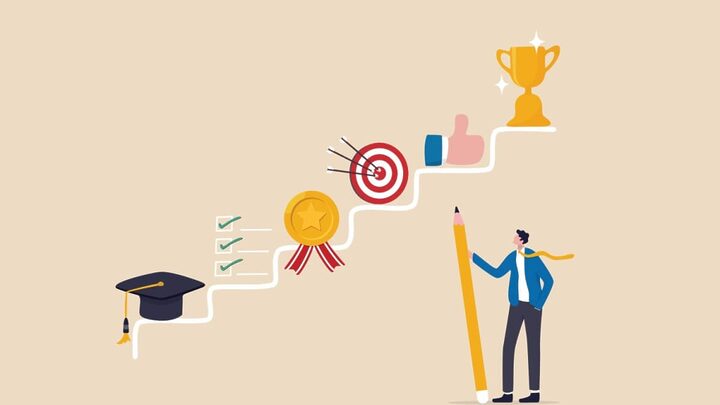 Construir uma carreira envolve planejamento, metas claras e aprendizado contínuo (Imagem: eamesBot | Shutterstock)