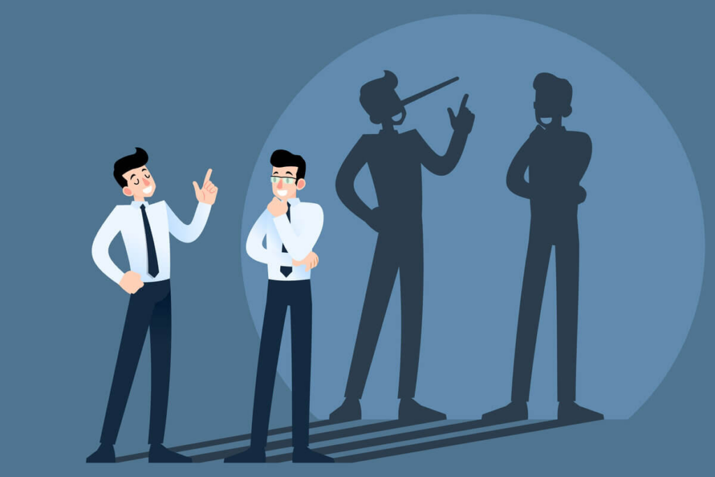 Pessoas com mitomania tendem a criar um ciclo de mentiras, e o tratamento envolve o apoio de especialistas e familiares (Imagem: Ta Animator | Shutterstock)