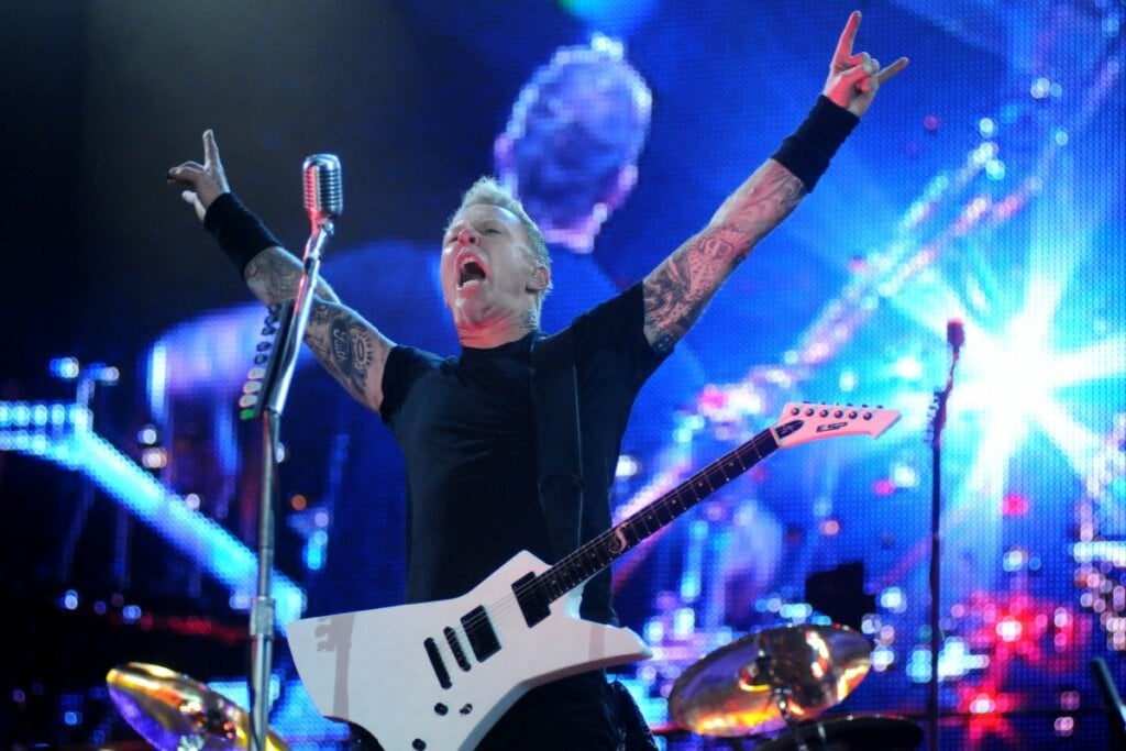 O Metallica foi a principal atração do terceiro dia de shows da edição de 2011 (Imagem: A.RICARDO | Shutterstock)