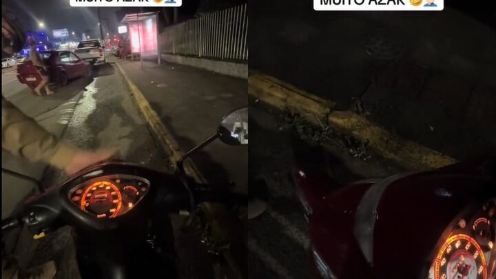 Como motociclista escapou por pouco de multa por farol queimado em SC