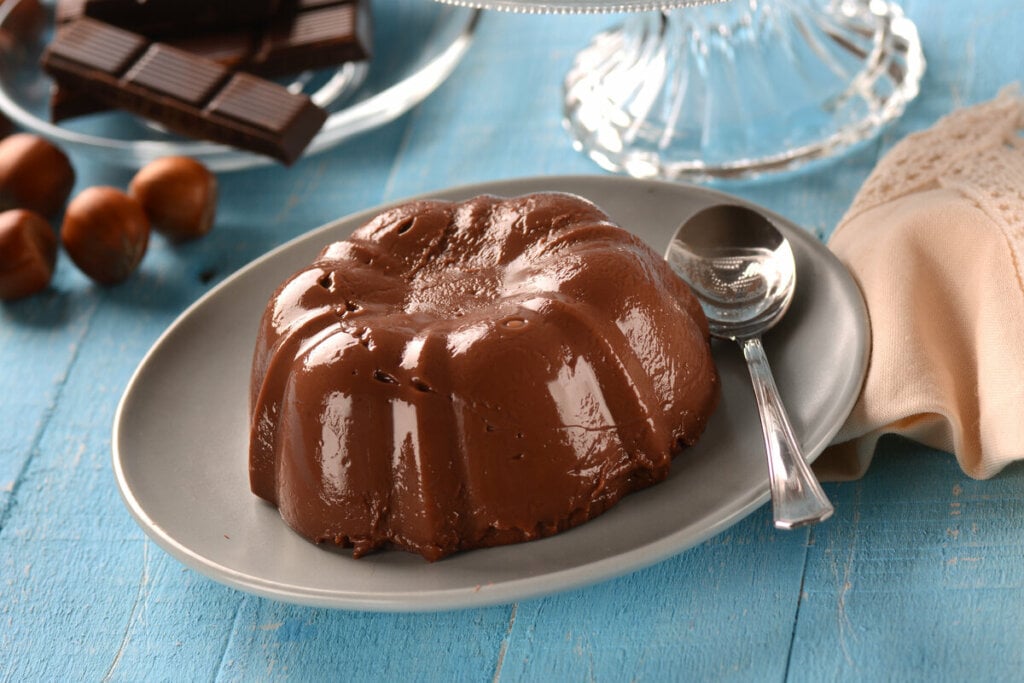 Pudim de chocolate gelado (Imagem: al1962 | Shutterstock)