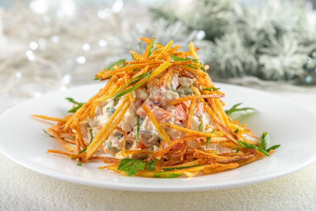 Salpicão de tofu (Imagem: niindo | Shutterstock)