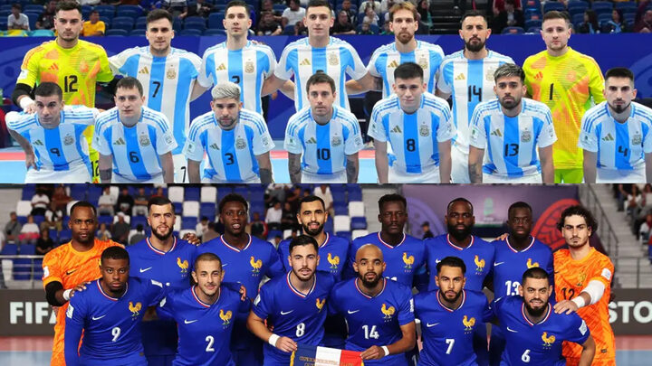 Argentina x França pela Copa do Mundo de Futsal Onde assistir e escalações