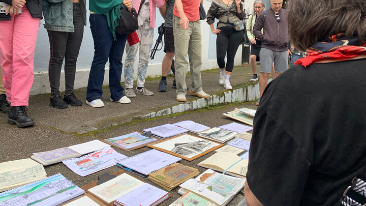 Conheça o movimento do Urban Sketchers, grupo que se reúne para desenhar cenários em Florianópolis (7)