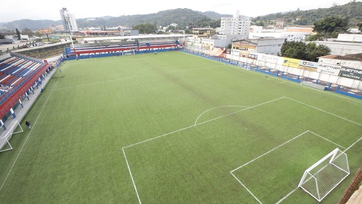 Estádio Augusto Bauer (Foto: Patrick Rodrigues, NSC Total)