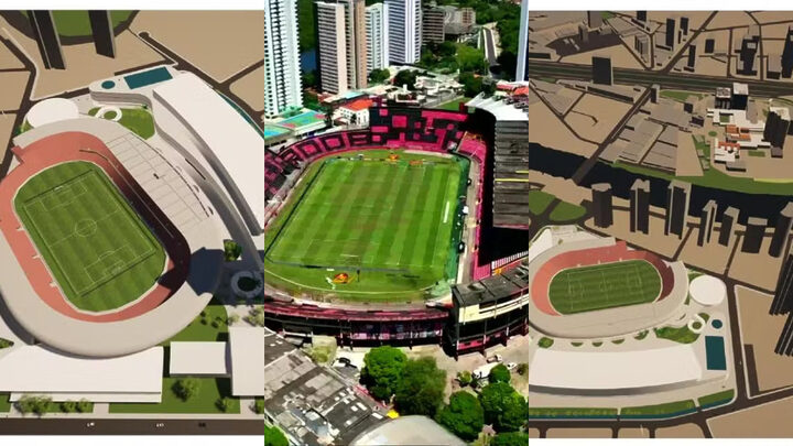 Veja detalhes da reforma do estádio do Sport