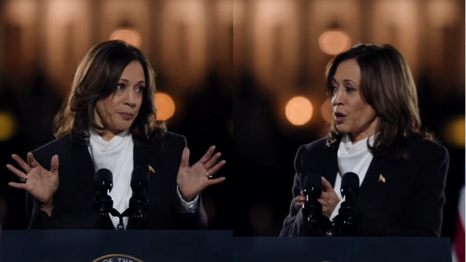 No último discurso da campanha, Kamala diz que será presidente “para todos os americanos”