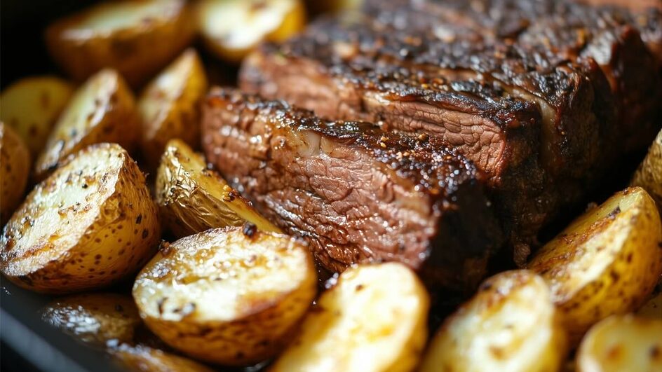 Maminha assada com batata (Imagem: Friendly Studios | Shutterstock)