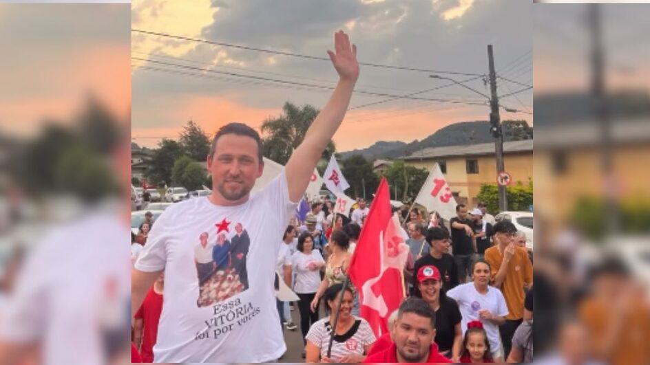 Nei Nervis (PT), prefeito eleito de Passos Maia, no Oeste de SC