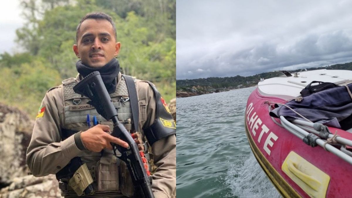 Soldado da brigada militar do RS desaparecido segue sendo procurado pelo CBMSC