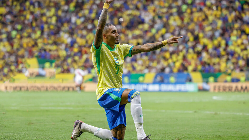 Raphinha, camisa 10 do Brasil