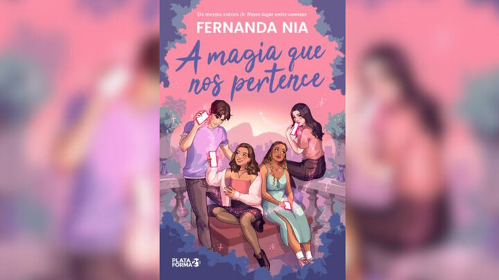 Capa do Livro "A Magia que nos pertence" de Fernanda Nia