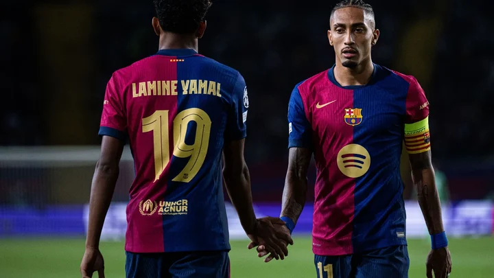Raphinha e Yamal