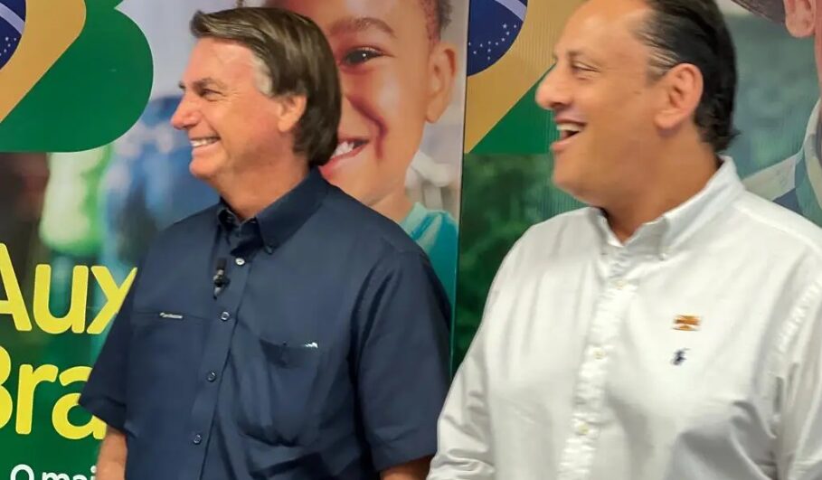 Bolsonaro e Frederick Wassef