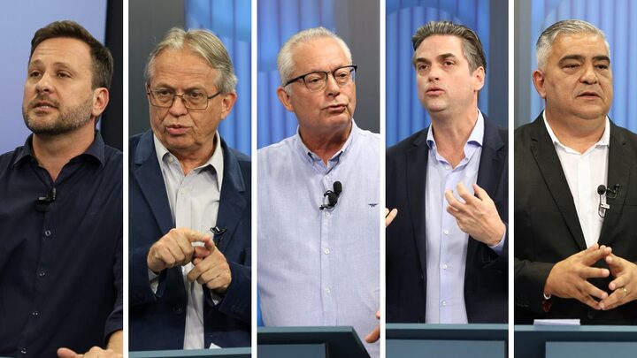 Joinville tem cinco candidatos a prefeito (Foto: Redação AN)