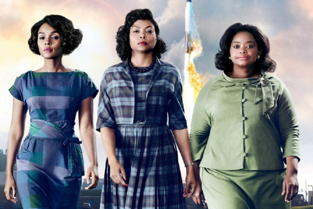 “Estrelas além do tempo” acompanha um grupo de funcionárias negras da Nasa que enfrentam preconceitos no trabalho (Imagem: Reprodução digital | Disney+)