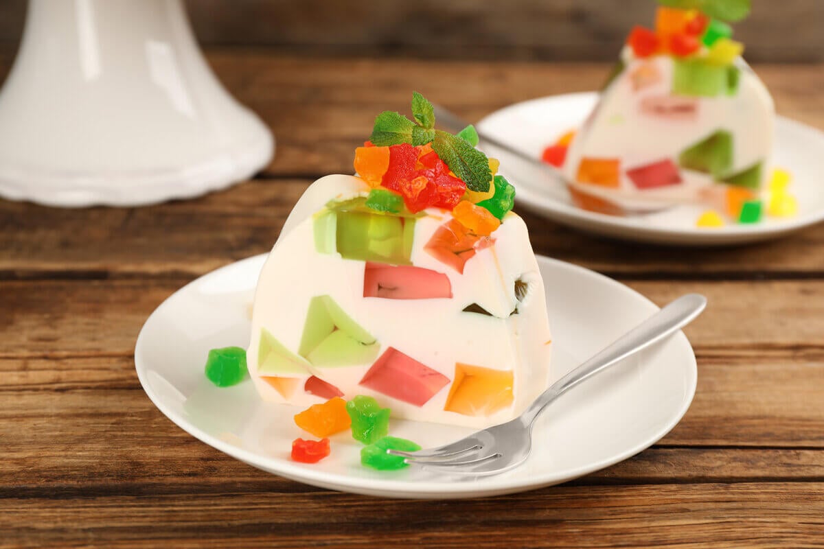 Gelatina colorida vegana (Imagem: New Africa | Shutterstock)