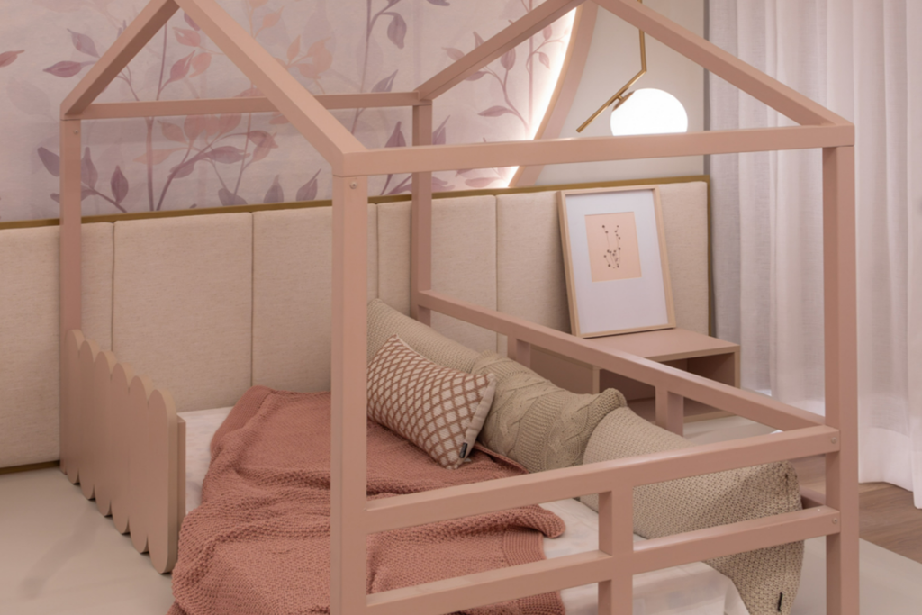 A decoração deve estimular a imaginação e ser acolhedora (Imagem: Nice Muniz | Projeto do Arquiteto Daniel Santana)