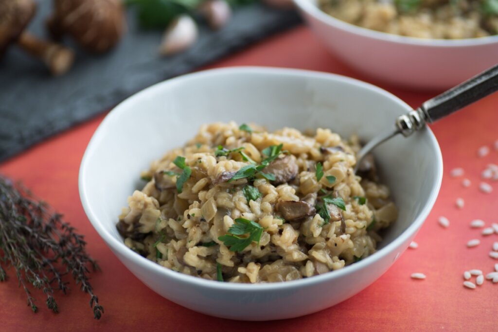 Risoto de shiitake (Imagem: Josie Grant | Shutterstock)