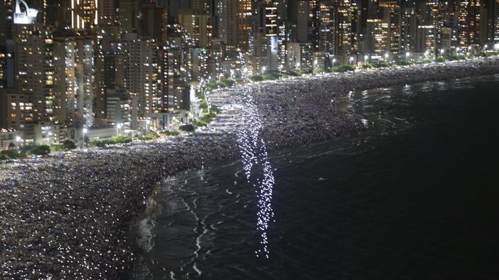 Drones Réveillon Balneário