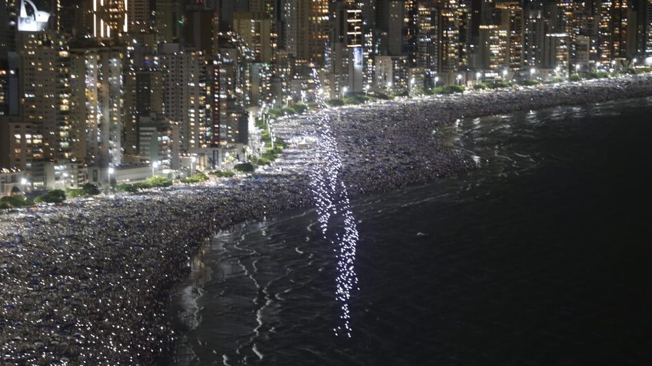 Drones Réveillon Balneário