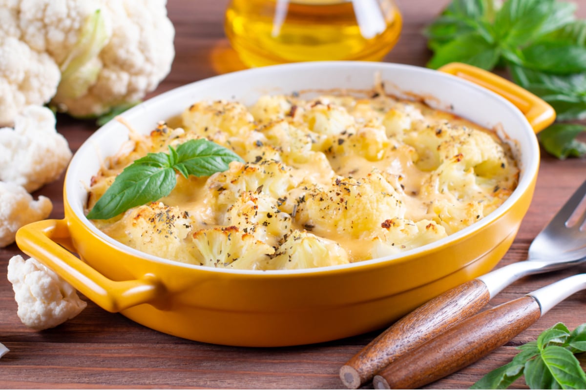 Couve-flor gratinada (Imagem: Ahanov Michael | Shutterstock)
