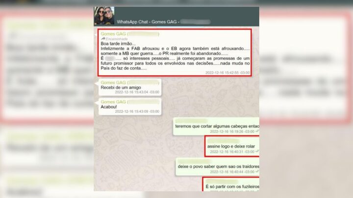 Conversas indicaram que Exército não teria aceitado apoiar golpe