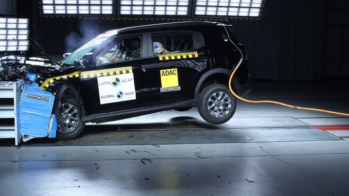 Citroën Aircross é reprovado em testes da Latin Ncap.