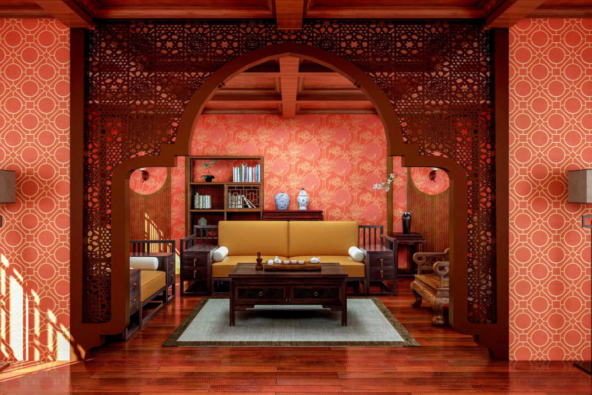 Os tons vibrantes se destacam nesse estilo de decoração (Imagem: Nathapol Kongseang | Shutterstock)