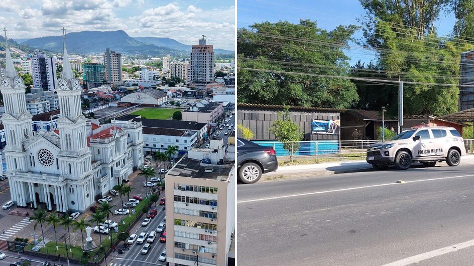 Dia em Rio do Sul teve operação e perguntas sobre explosão em Brasília
